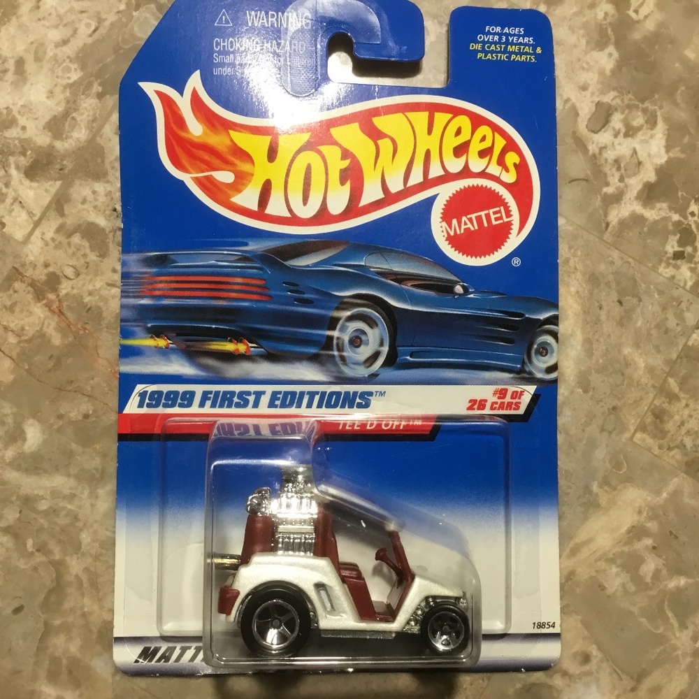 TEE’D OFF Golf Cart - HotWheels NICE!